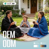 Couverture de camping ultralégère, pliable, alternative au duvet, couverture portable rembourrée, résistante aux intempéries, chaude pour la randonnée en plein air, les voyages, les pique-niques