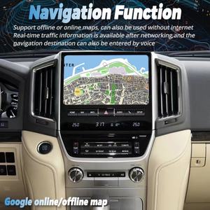10" <b>Android</b> 13 Head Unit n Car Interior Upgrade Kits for Toyotas Lands Cruisers LC200 LC300 2008-2021 Carplay GPS Video Player - Product Image 5