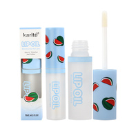 Huile à Lèvres Hydratante 4 ml Goût Fruit Naturel, Vente en Gros Fabricant, OEM, Logo Personnalisé, Marque Privée, Cosmétique Maquillage