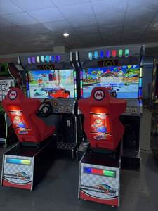 Amusement Park Coin Operated Racing Arcade Machine <b>Mario</b> Imulator Video Driving Game Lesen Ls-303 Customizable - Product Image 4