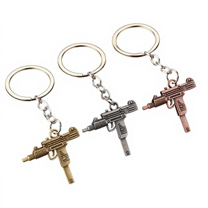 Porte-clés pour passionnés d'<span class=keywords><strong>armes</strong></span> à feu, modèle H-0202 en alliage de zinc, best-seller en Europe et en Amérique - Product Image 1