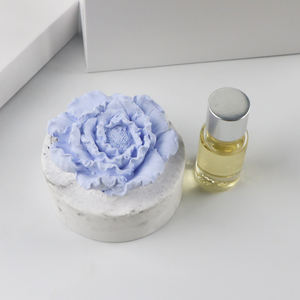 Оптовый ароматизатор для дома: керамический фарфоровый диффузор в форме пионы с эфирными маслами для ароматизации воздуха - Product Image 6