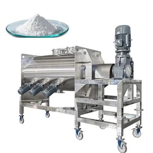 Mezcladora Industrial de Granos de Ácido Cítrico, Mezcladora de Cinta de Acero Inoxidable, Mezcladora Horizontal <span class=keywords><strong>para</strong></span> Polvo - Product Image 4