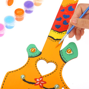 Pacchetto di materiali creativi per chitarra per chitarra fatti a mano pittura fai da te e Graffiti per bambini - Product Image 2