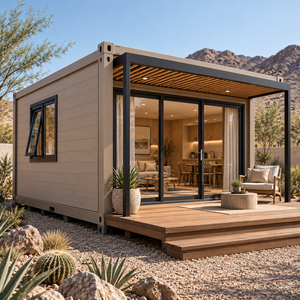 Maison de jardin modulaire préfabriquée, conteneurs pour hôtels et complexes hôteliers, maison conteneur pliable et extensible de 40 pieds pour maison de luxe extérieure - Product Image 2