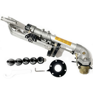 Conexión de brida de rosca hembra de 2 pulgadas, pistola rociadora de riego de radio de 60m con accionamiento de engranaje 360 para una gran cobertura de larga distancia - Product Image 1