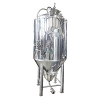 Tiantiantai — vente en gros, 3.5 baril, Nano brasserie, 304 en acier inoxydable, Double veste, mono-bande, vente en gros