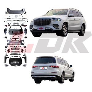 Pieza de automóvil para 2015-2019 <span class=keywords><strong>Mercedes</strong></span> Benz <span class=keywords><strong>GLS</strong></span> X166 a 2024 <span class=keywords><strong>GLS</strong></span> 167 MBH Style 1:1 Non Cut 480 600 Car Auto Upgrade Fender Hood Bumper - Product Image 1