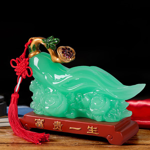 เครื่องประดับฮวงจุ้ยเรซิ่นรูปทรงไม่สม่ำเสมองานฝีมือศิลปะตกแต่งบ้านของขวัญตกแต่งสำหรับห้องนั่งเล่นตู้วางทีวีชั้นวางของ - Product Image 2