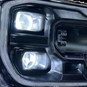 ไฟหน้ารถยนต์ ไฟหน้าแบบดัดแปลง ไฟหน้า LED ไฟส่องสว่างเวลากลางวัน สำหรับรถฟอร์ด เรนเจอร์ XL XLS T9 ปี 2022 2023 - Product Image 4