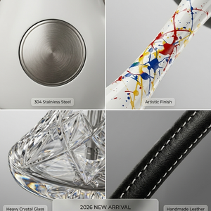 Narguilé en verre original Wookah Premium 2026 de Pologne pour fêtes en intérieur, bars, cafés, restaurants - Ensemble complet pour shisha - Product Image 4