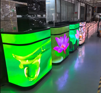 Écran d'affichage incurvé LED souple P2.5 pour cabine DJ, intérieur, couleur intégrale, 8K HDR10+, étanche, pour festivals de musique