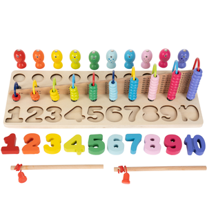 Alta calidad <span class=keywords><strong>de</strong></span> los niños Montessori juego bebé número Abacus <span class=keywords><strong>de</strong></span> paño del bebé almohada del bebé apaciguar toalla/babero zapatos - Product Image 5
