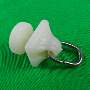 Durable Plastic Curtain Track Rollers Modern Gliders Metal Ring <strong>Hooks</strong> <strong>for</strong> Window Blind Drapery <strong>Rail</strong> System Replacement Rollers - Product Image 4
