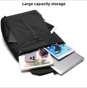 Large-Capacity Casual Laptop Backpack for Men Waterproof Oxford Cloth Laptop College Student <b>Bag</b> for School - Product Image 3