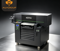 Imprimante à plat à jet d'encre NEWIN 4060, tête I1600, encre UV automatique CMYK, vitesse d'impression 2/h, multifonction, haute résolution, format A3
