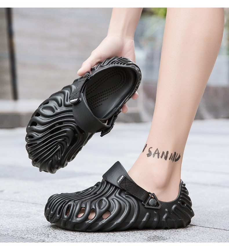 Men Casual Non-slip Slides EVA Clog Slippers Beach Slipper Soft Sole Summer Mens Garden Clogs Slippers