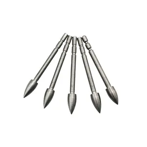 X10 Tungsten noktası okçuluk ok ağırlıkları Tungsten ok başı