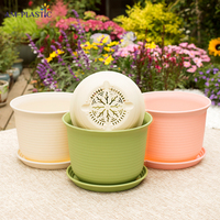 Mini pot de fleurs OEM/ODM, petit pot de pépinière, pot de jardin en plastique pour plantes et légumes