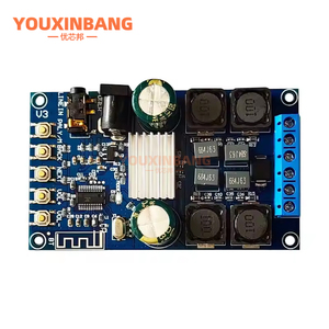 Плата цифрового усилителя Bluetooth, двухканальная, 50 Вт*2, с корпусом, без искрящегося звука - Product Image 5