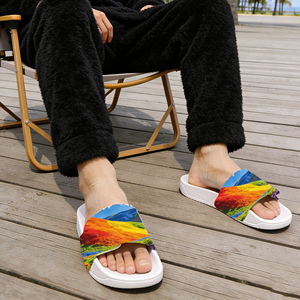Ciabatte Personalizzate con Motivo su Misura, Cinturino Regolabile, Design Estivo Marino, OEM ODM, Ciabatte Vuote Multicolore - Product Image 3