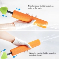 Niños verano al aire libre piscina playa jugar fiesta Super Soaker Eva espuma bomba de mano acción chorro pistolas de agua Shooter Juguetes