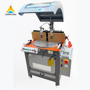 Máquina de corte de aluminio de un solo cabezal para puertas de ventanas de PVC/UPVC Rentable 45/90 grados Cualquier núcleo de motor PLC de corte en ángulo - Product Image 1