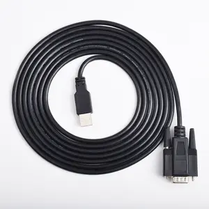 6ft 1.8m pl2303gt USB để nối tiếp DB9 9 pin RS232 chuyển đổi trình điều khiển cáp tải về