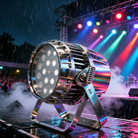 Projecteur LED Par 18x15W étanche IP65 300W avec zoom et ouverture réglables DMX512 pour scène extérieure, DJ, club, événement