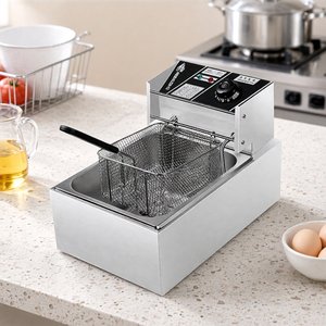 <span class=keywords><strong>Friteuse</strong></span> Électrique Commerciale Professionnelle en Acier Inoxydable <span class=keywords><strong>pour</strong></span> Frites et Poulet Frit – Offre Spéciale - Product Image 4