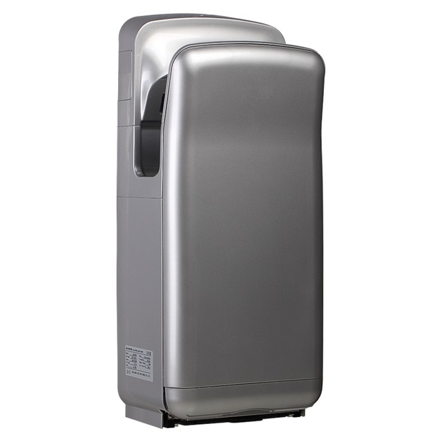 ABS White Silver Electric Hand Dryer 2050W Fast Drying Dual Brushless Motor Wall-Mounted Sensor Eco-Friendly Automatic Household