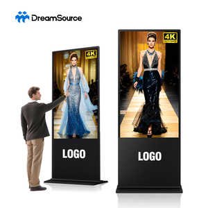 จอแสดงผลดิจิทัลแบบตั้งพื้นในอาคารขนาด 43"49"55"65"75" นิ้ว สำหรับโฆษณา พร้อมหน้าจอสัมผัสระบบแอนดรอยด์ รองรับ WiFi - Product Image 1