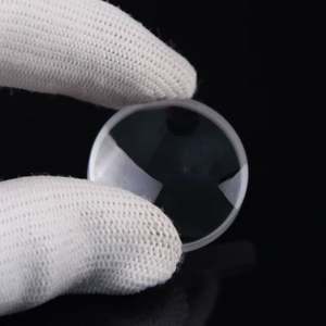 Matériau personnalisé lentille ménisque lentille positive avec revêtement AR - Product Image 1