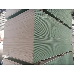 Fireproof Raw Material 6Mm Moisture-Resistance Gypsum Board