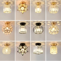Lampu Dapur Kristal Modern LED AC Nordic Surface Mounted