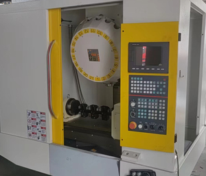 เครื่องจักรกลึงแนวตั้งความเร็วสูง T700 21T เครื่องจักรกลึง 3 แกน เจาะ เกลียว และต๊าป - Product Image 1