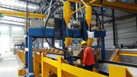 Système de soudage CNC à portique automatique CE certifié LMH40 LMH50, nouvelle génération, pour soudage à l'arc immergé 9,3 kW, pour la fabrication de poutres en H dans le secteur de la construction
