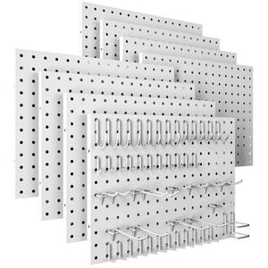 Système d'organisation murale en <span class=keywords><strong>panneaux</strong></span> perforés métalliques robustes <span class=keywords><strong>pour</strong></span> <span class=keywords><strong>outils</strong></span>, vente en gros directe usine <span class=keywords><strong>pour</strong></span> garage - Product Image 2