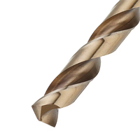 Jeu de forets hélicoïdaux personnalisables en acier HSS Cobalt DIN338 pour le perçage de métaux, acier inoxydable, aluminium, cuivre et bois