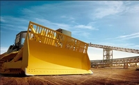 Bulldozer sur chenilles ZD220S-3 avec commande par joystick ergonomique pour réduire la fatigue du conducteur lors de longues journées de travail.