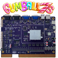 Carte de jeu PCB Gumball 7S Vertical Skill Game Board avec fonction Preview Swap Spin Wild, prix usine, pour 4 machines de jeu d'arcade