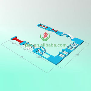 2025 Tamaño personalizado Diseño de color Durable Verano Diversión Inflable Parque infantil <span class=keywords><strong>Isla</strong></span> flotante Enorme obstáculo Agua Instalaciones de entretenimiento - Product Image 6