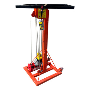Lève-charge électrique portable pour installation de volets roulants, capacité de levage de 220 kg, lève-matériaux électrique pour charges lourdes - Product Image 1