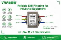 Filtro de Línea de Alimentación EMI Monofásico VIIP VIP4-1A-03 3A de Ultra Baja Fuga 115/250VAC para Equipos Médicos