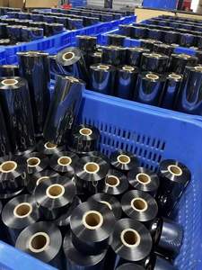 Cao cấp zhiye truyền nhiệt sáp nhựa <span class=keywords><strong>Ribbon</strong></span> 110mm tương thích chống xước cho ttr Máy in mã vạch - Product Image 4