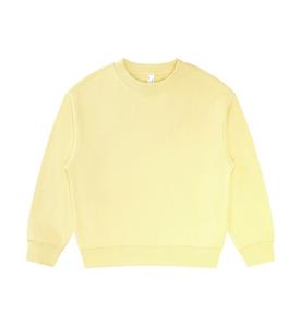 Qingli Oem No tariffario Custom Private Label francese Terry felpa Color caramella manica lunga in cotone per bambini Top manica lunga - Product Image 3