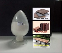 Cire de polyéthylène lubrifiante pour matières premières WPC avec compatibilisant pour terrasses WPC monocouche