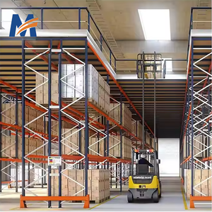 رفوف سهلة التركيب للعلية من شركة Mrackingc الصينية، تصميم مجاني، مناسبة للمستودعات الصناعية والتخزين في الطوابق الوسيطة - Product Image 5