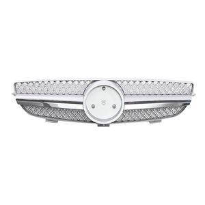 Kit carrosserie pour Mercedes Benz CLK W209 2003-2009, grilles de course, calandre avant, grille de pare-chocs, accessoires de voiture - Product Image 6
