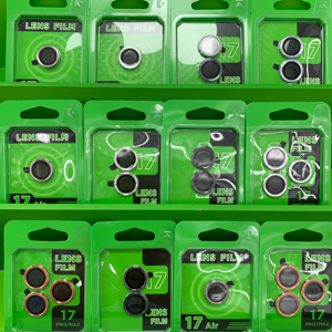 Film de protection d'objectif d'appareil photo pour iPhone 17 Air/17 Pro Max, type « Eagle Eye » avec diamants incrustés, couleur diamantée - Product Image 2